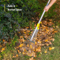 Verstellbarer Garten -Rake -Blatt